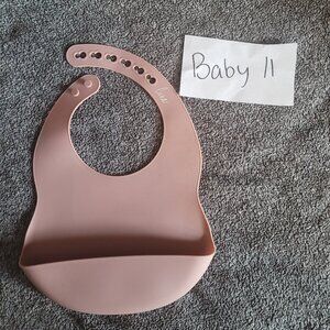 11.    Silicon Baby Bib